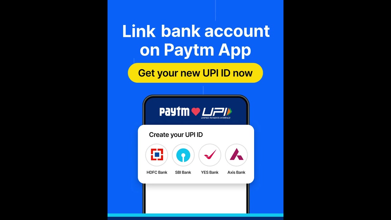 Aaj hi bank account ko Paytm app par link karo aur apni nayi UPI ID banao | By Paytm | #PaytmKaro