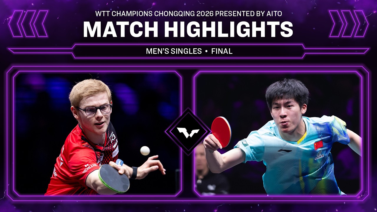 Felix Lebrun vs Wen Ruibo | MS Final | #WTTChongqing 2026