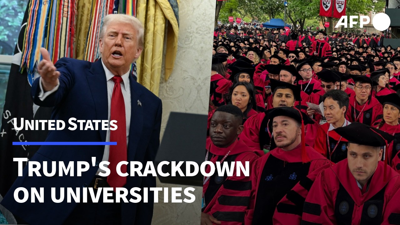 What&rsquo;s behind Trump&rsquo;s crackdown on US universities? | AFP