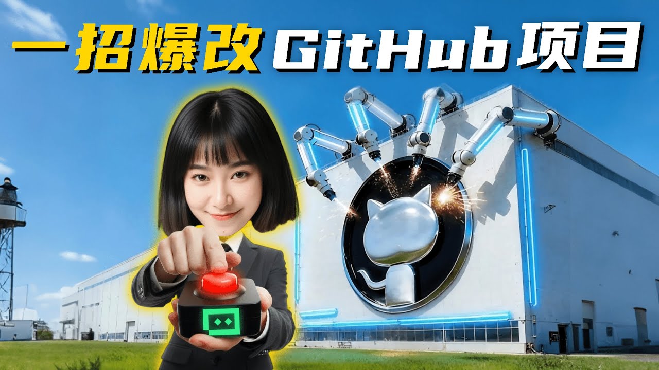 爆改100000星的热门项目！TRAE升级用法