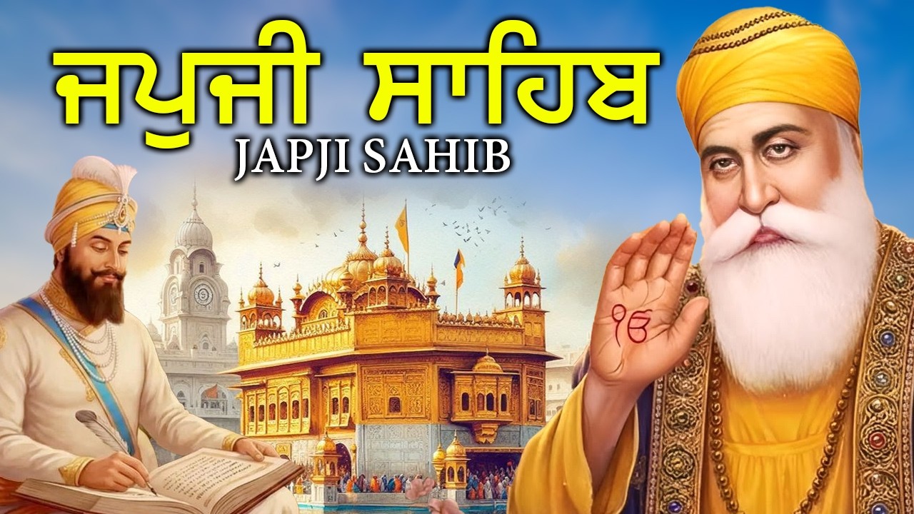 Morning Prayer (ਜਪੁਜੀ ਸਾਹਿਬ )Japji Sahib - In Very Sweet Voice - Lyrical Video #punjabi #japjisahib
