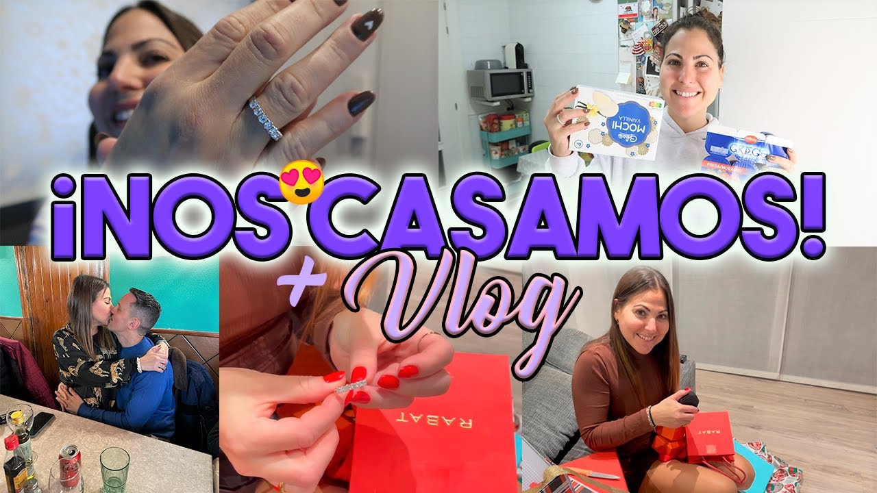 ME CASO😱💍 + COMPRA LIDL + UÑITAS! VLOG super RANDOM🤣!! | Carla Wonderland