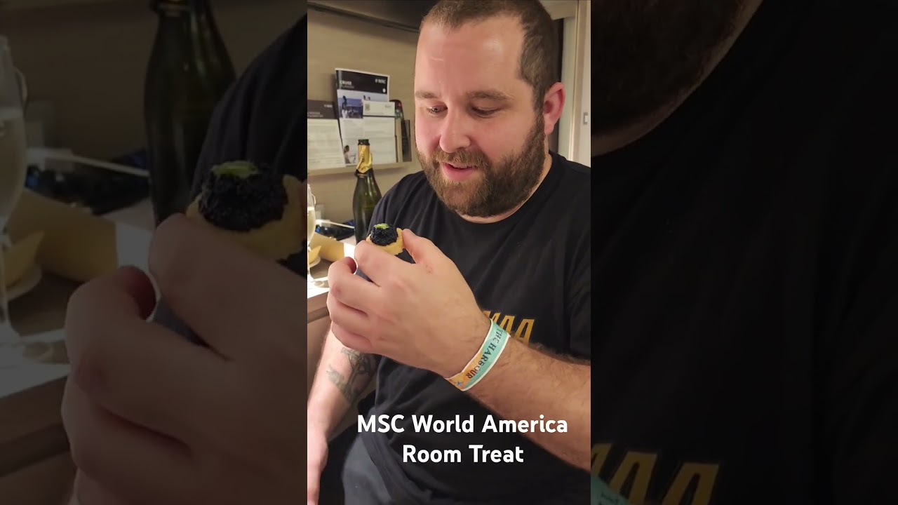 Andrew Tries Caviar for the First Time