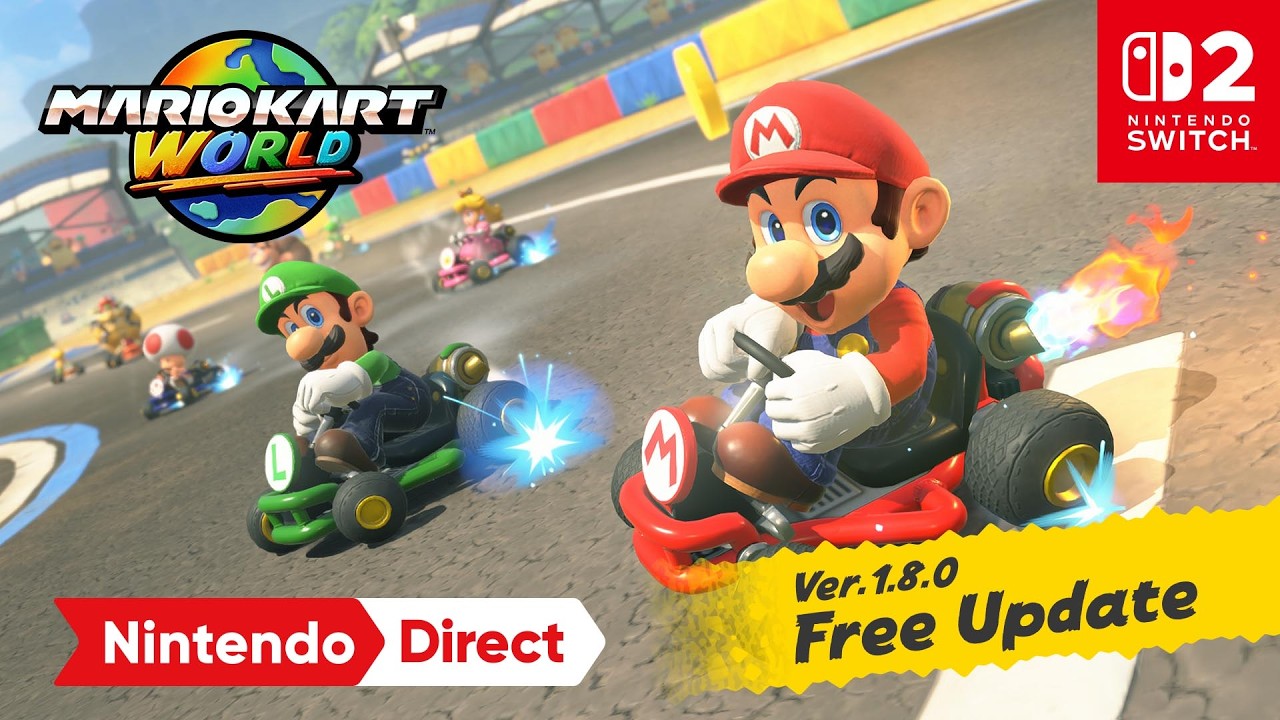 Mario Kart World &ndash; Nintendo Direct 9.9.2026