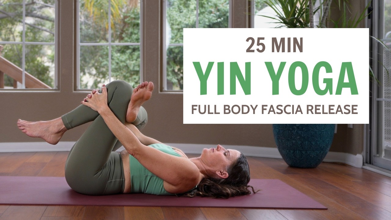 Yin Yoga for Fascia Release | 25 Min Full Body Stretch