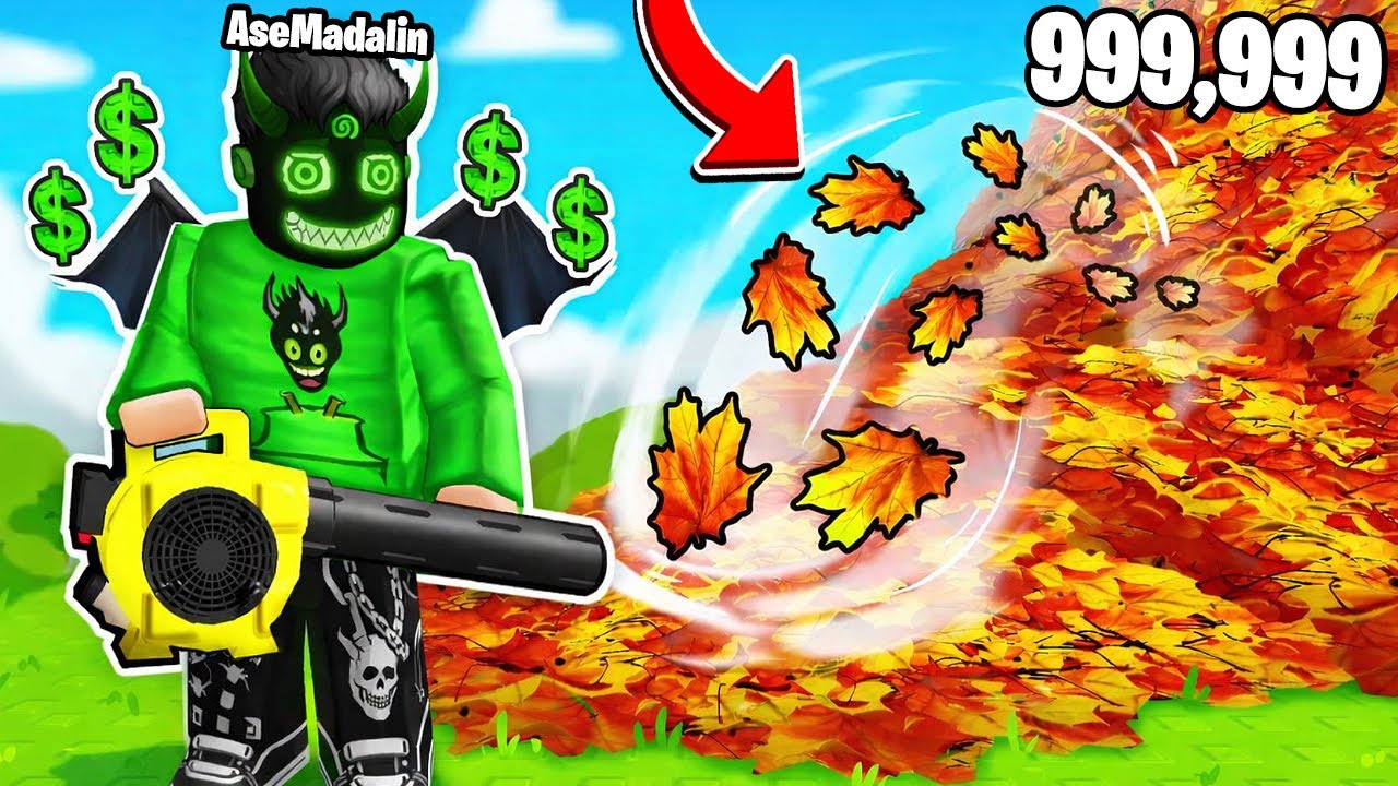 AM CURATAT 999,999 de FRUNZE in ROBLOX! Devin MILIONAR