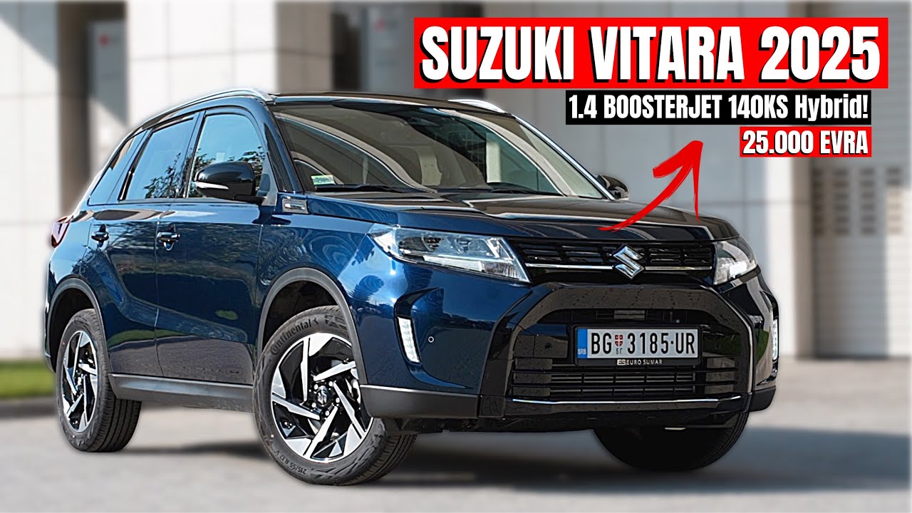 Pouzdan JAPANAC za 25.000! SUZUKI VITARA 1.4 BOOSTERJET!
