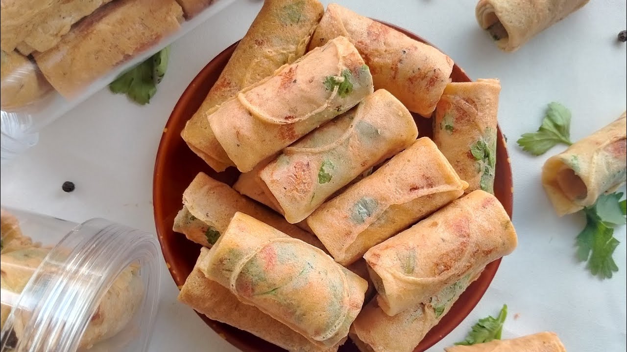 ขนมทองม้วนกรอบรสเค็มกุ้ง สูตรทำขาย บอกเทคนิคการทำให้ขนมกรอบนานไม่แข็ง เก็บได้นาน