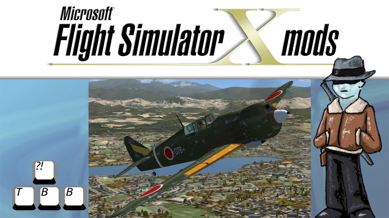 Flight Simulator X Plane Spotlight -  Kawasaki Ki-100