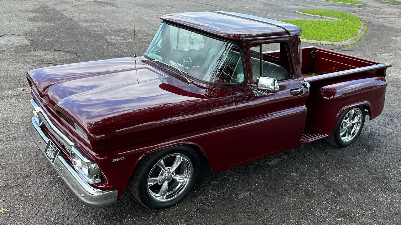 Test Drive 1960 GMC C-10 Stepside SWB SOLD $25,900 Maple Motors #2228