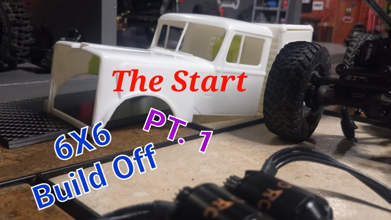 #scx24 6X6 Build Off!!! Pt1