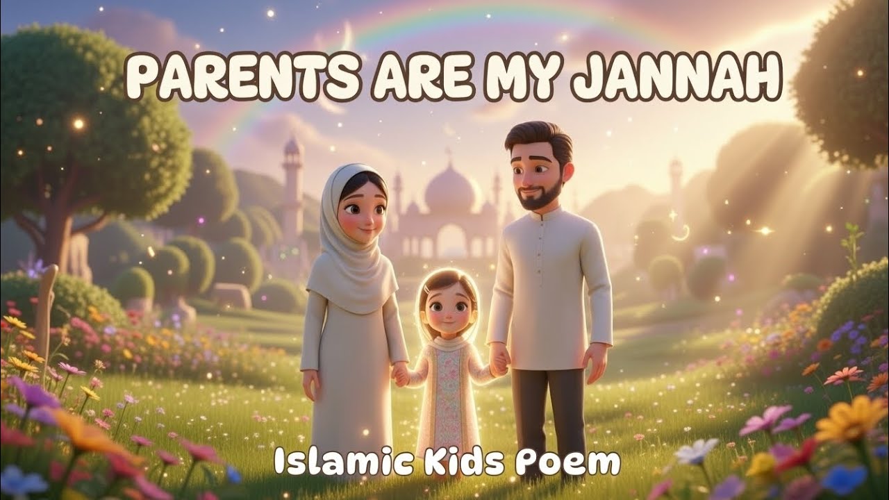 Parents Are My Jannah | Islamic Kids Poem About Parents