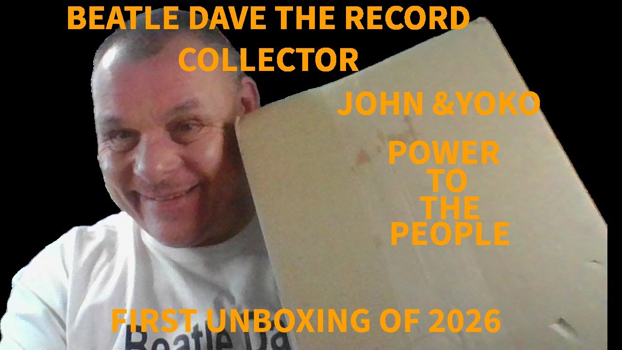 ПЕРВАЯ РАСПАКОВКА 2026 ГОДА: JOHN LENNON POWER TO THE PEOPLE #thebeatles #johnlennon #vinylcommunity