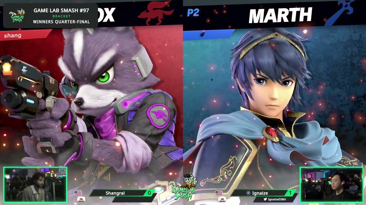 Game Lab Smash #97 Shangrai (Fox) Vs Ignaize (Marth)