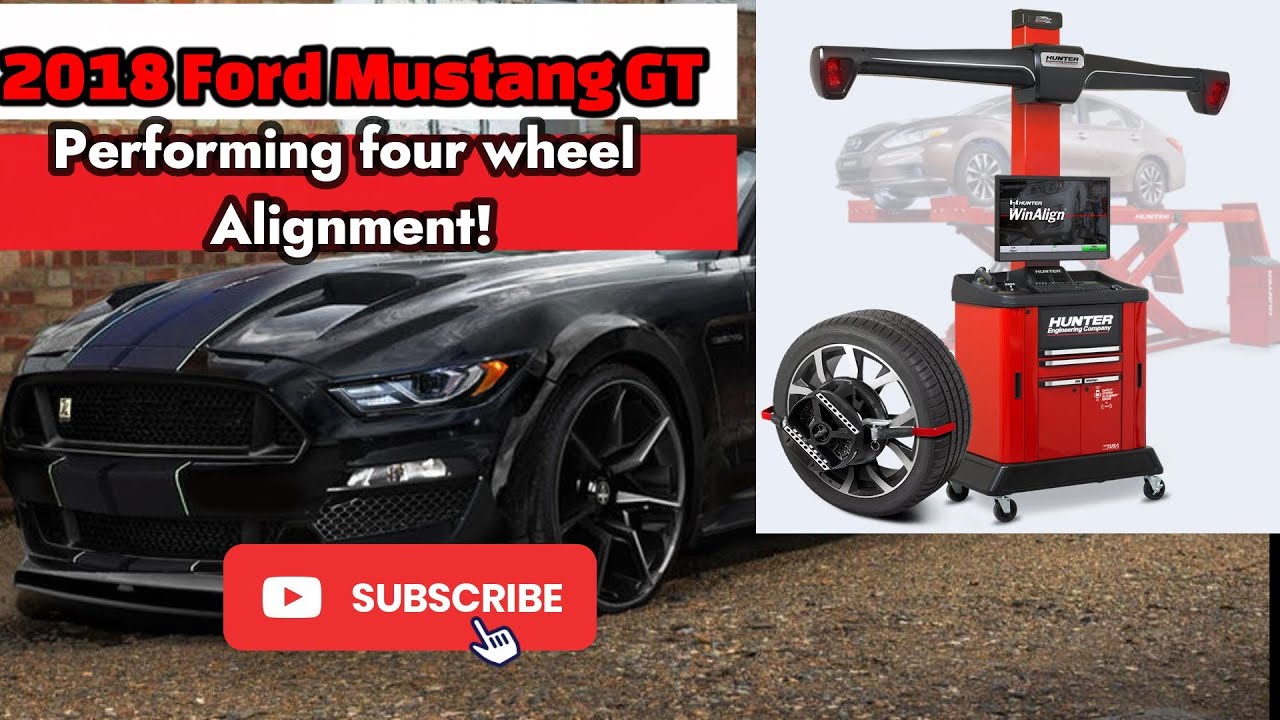 How to perform an alignment on a 2012-2018 Ford mustang 5.0 (full process) performance package