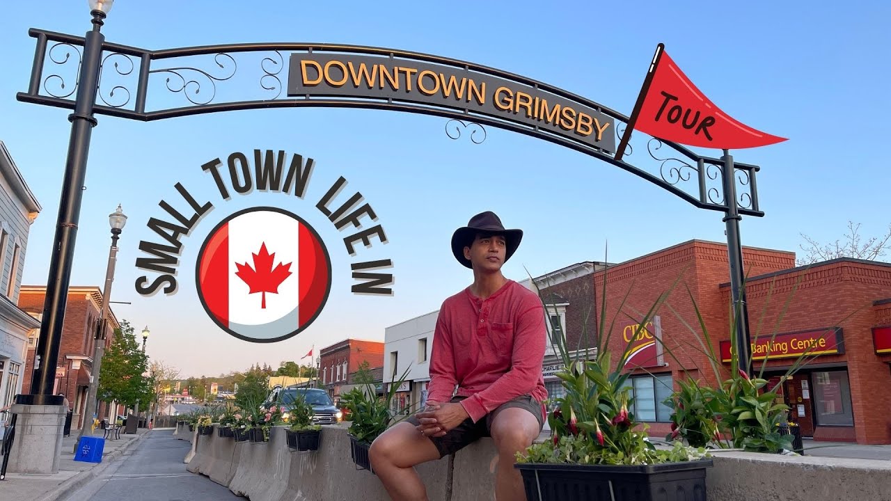 Small Town Life in Canada | Downtown Grimsby Tour