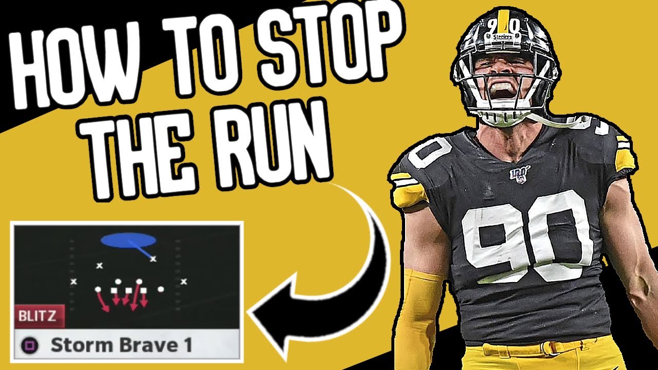 THE BEST WAY TO STOP THE RUN IN MADDEN 21! ( STOPS THE RUN AND PASS) MADDEN 21 TIPS