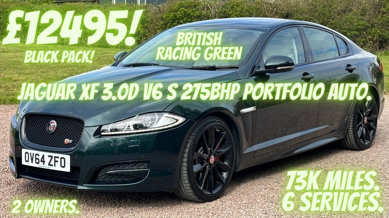 Jaguar XF 3.0d V6 275bhp “S” PORTFOLIO Auto (s/s).
