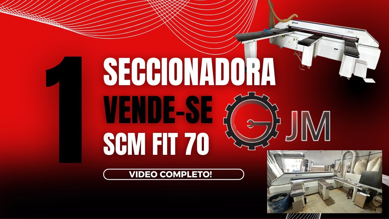 🏭 SECCIONADORA INDUSTRIAL SCM FIT 70 – ANO 2022