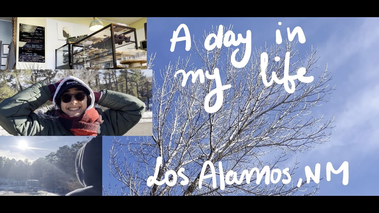 A day in Los Alamos, New Mexico. يوم في حياتي في مدينة لوس الاموس ❄️