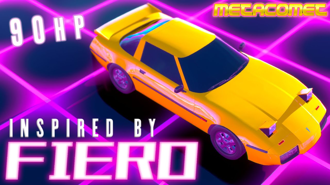 Inspired by Fiero | Automation / BeamNG.Drive