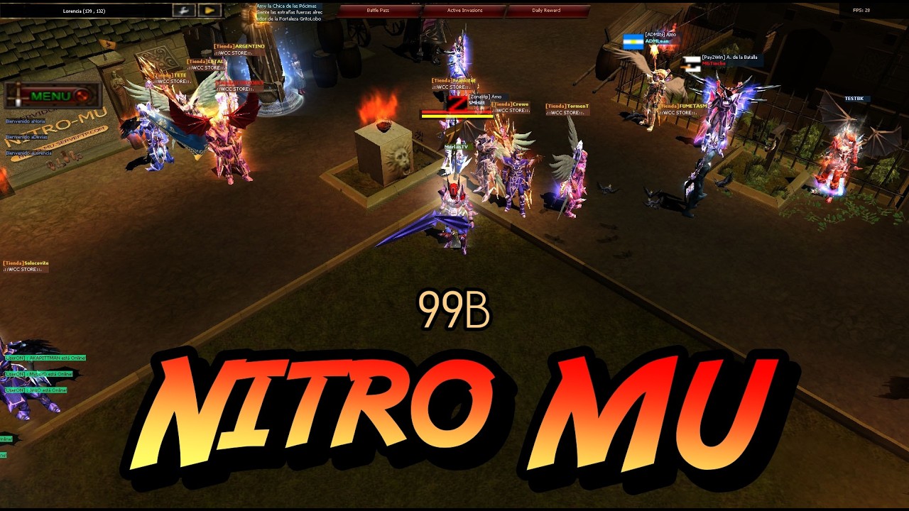 Nitro MU 99B ( Fast Server ) | Mu Online Server Review