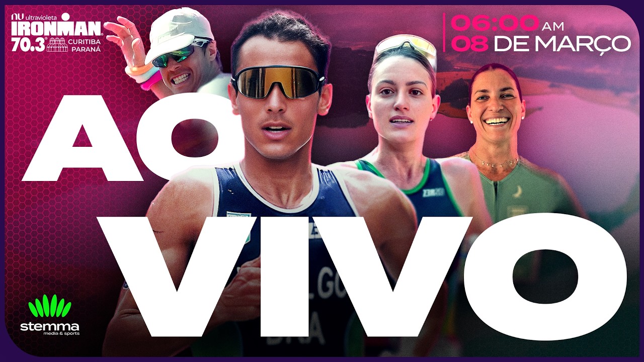 Nubank Ultravioleta IRONMAN 70.3 Curitiba-Paraná 2026 | Transmissão OFICIAL - PROFISSIONAIS