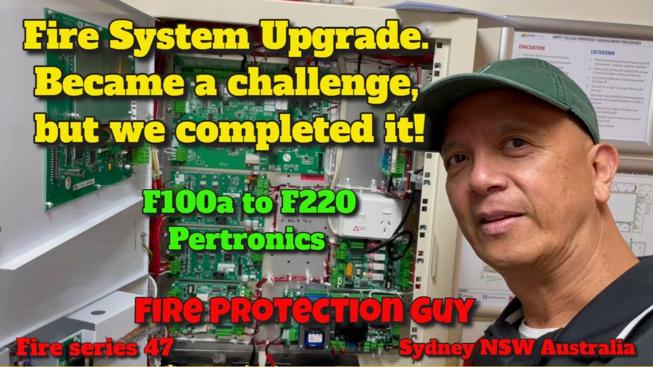 Fire Indicating Panel Upgrade - Pertronics F100a to F220.