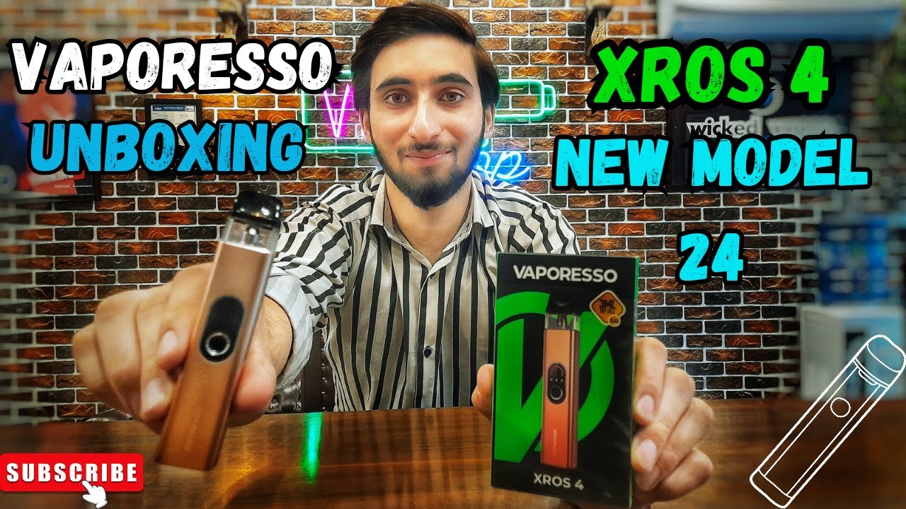 VAPORESSO | XROS 4 NEW MODEL 2024 | POD UNBOXING AND REVIEW VIDEO | WICKED VAPES