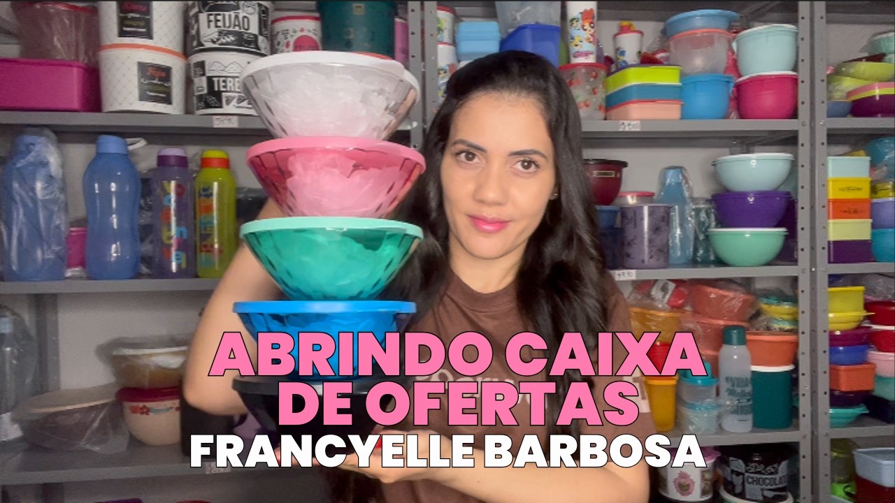 ABRINDO CAIXAS DE OFERTAS DA PLANALTO | Tupperware com Preço Especial 😍