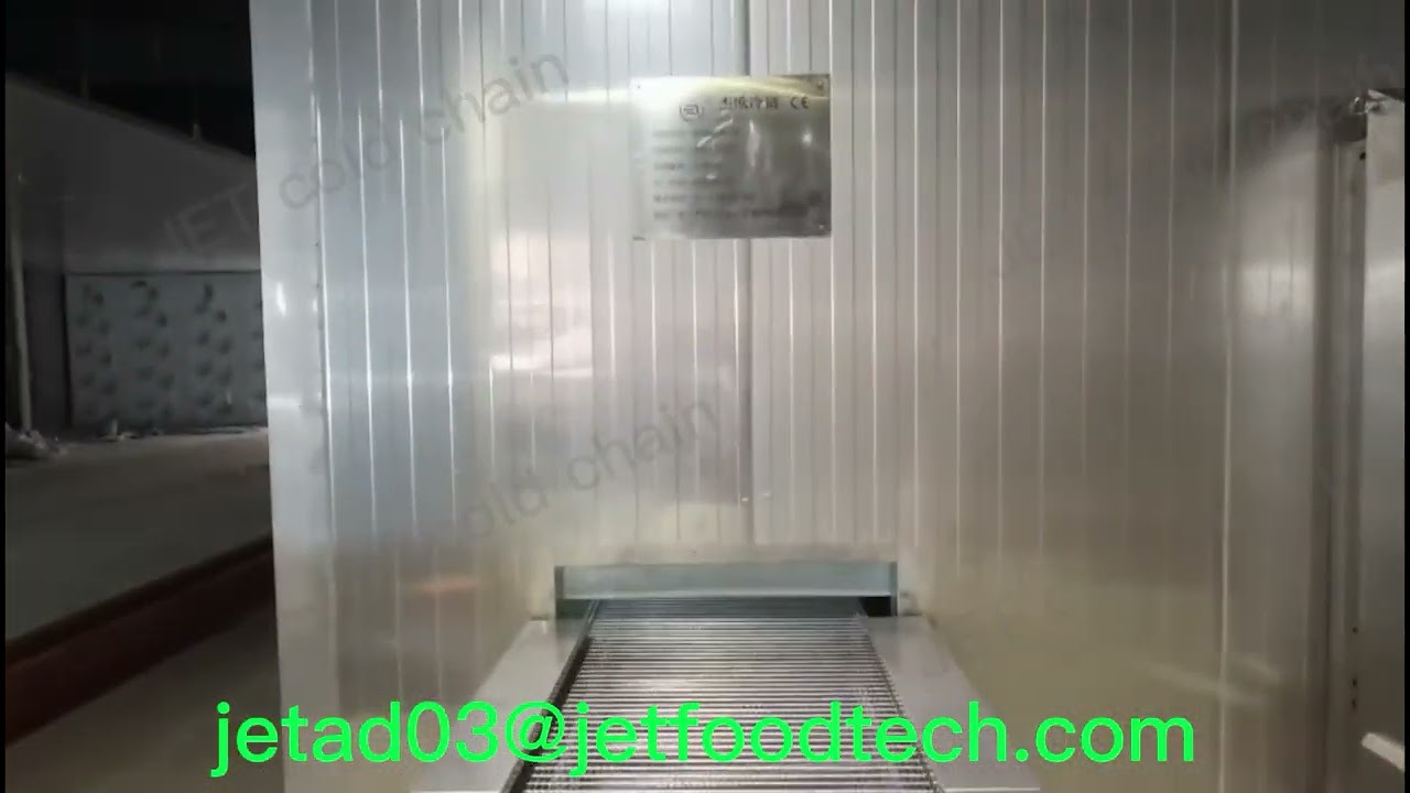 Double Drum Spiral FreezerSpiral freezer is a high efficient freezing system