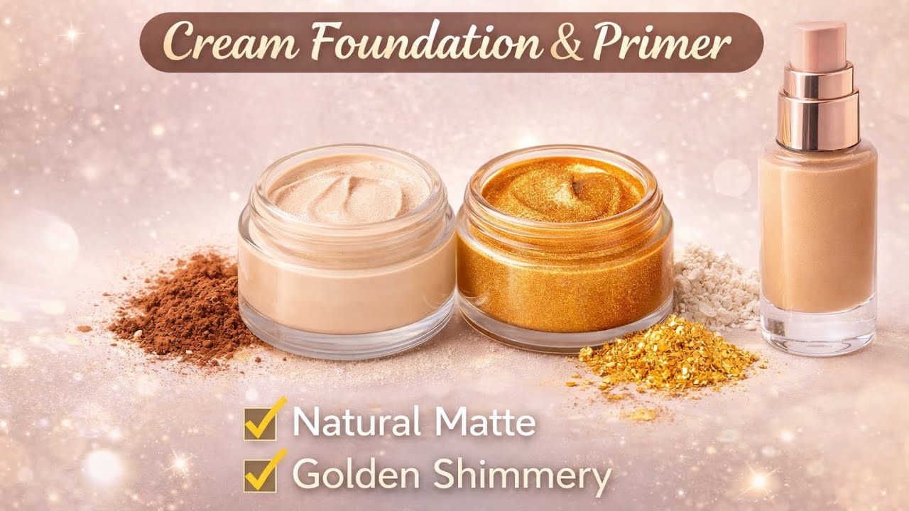 How to make Foundation at home | No synthetic dyes or harsh preservatives | skin-friendly #business 