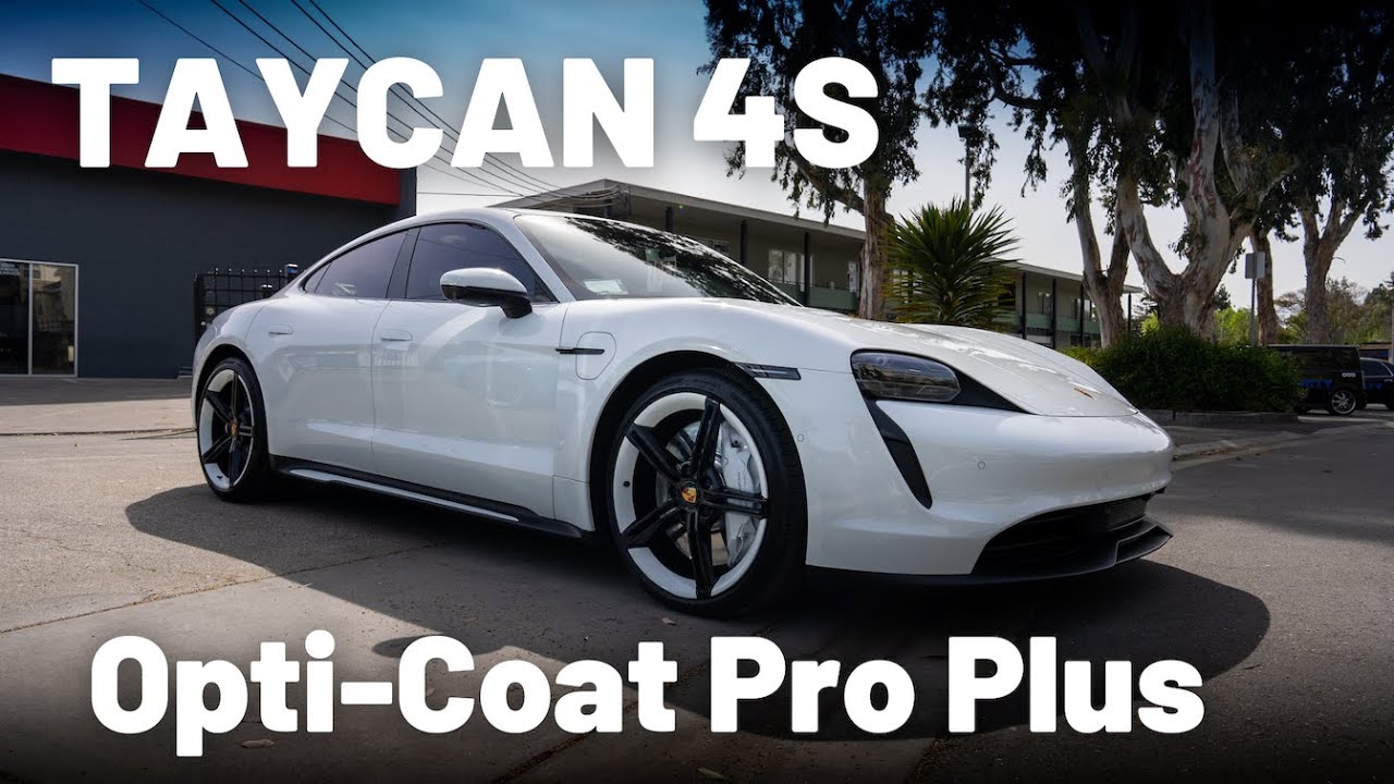 Porsche Taycan 4S & Opti-Coat Pro Plus Ceramic Coating Paint Protection