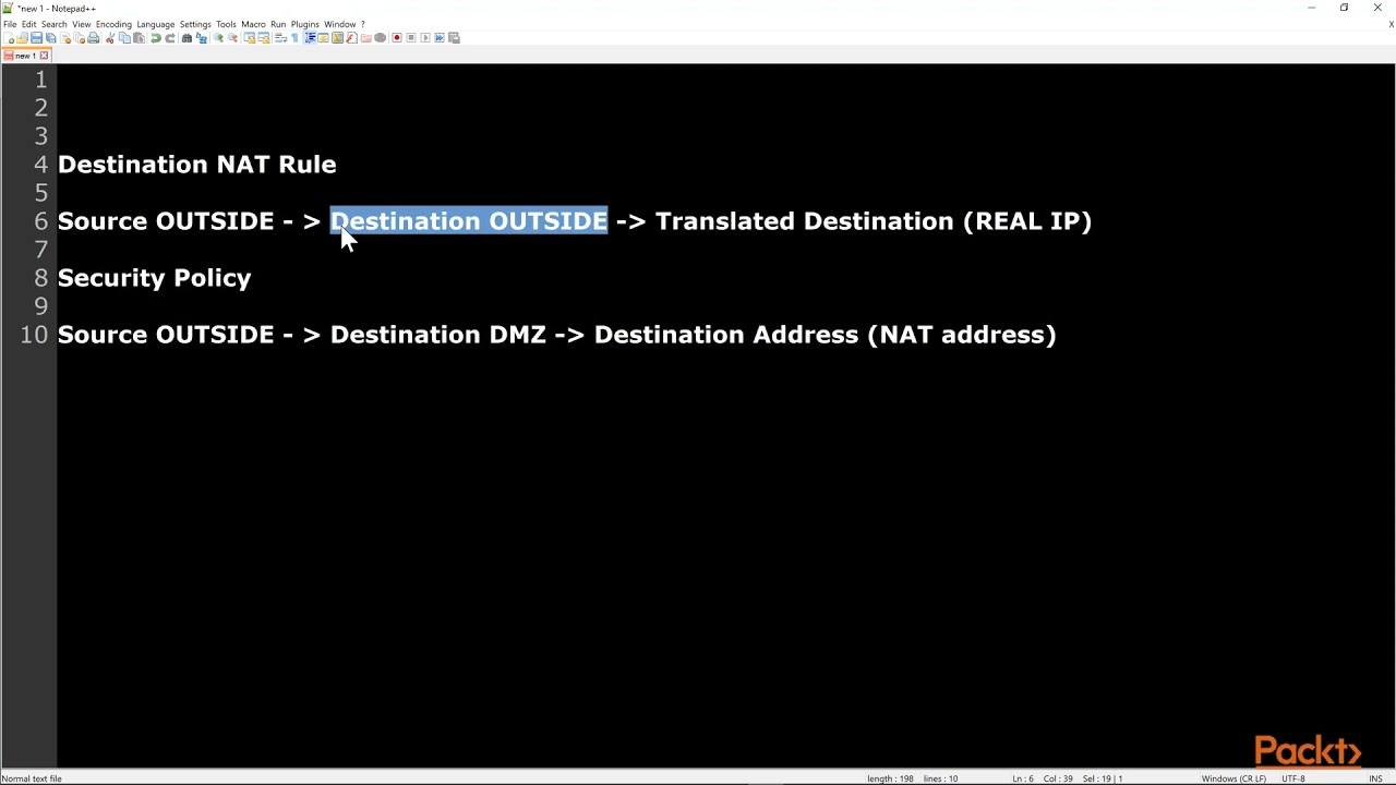 Palo Alto Firewall - Destination NAT D NAT
