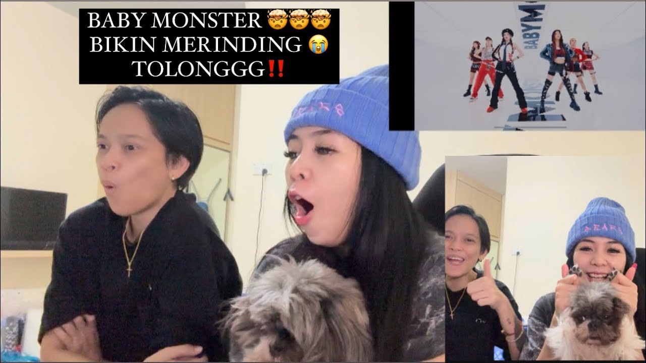 Akhirnya adek2nya BLACKPINK DEBUT ❗️'BABYMONSTER - BATTER UP' MV REACTION