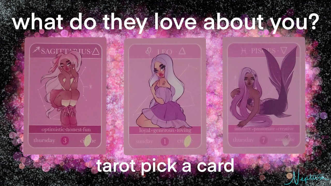 WHAT DO THEY LOVE ABOUT YOU? 🩷🌸😻 TAROT PICK A CARD 🧿