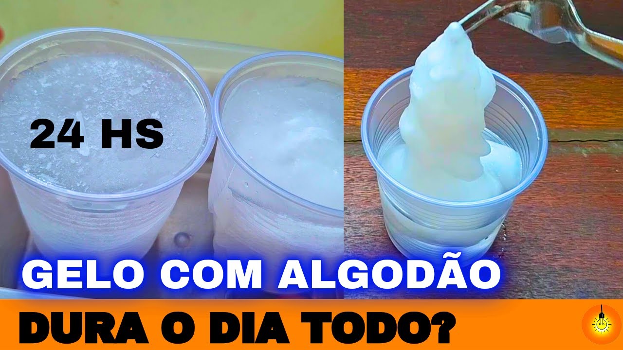 Truque Secreto Para Fazer Gelo Durar o Dia Todo No Sol [Fiz o Teste]