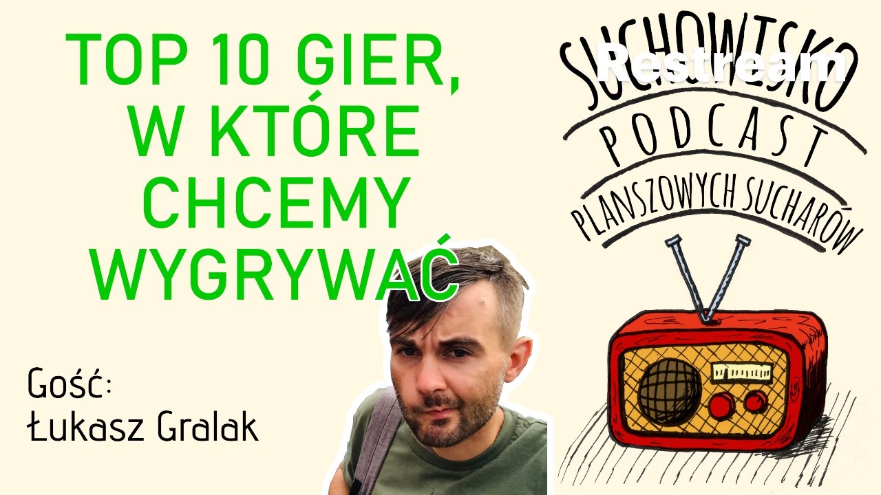 Suchowisko #12 - Top 10 gier, w które chcemy wygrywać