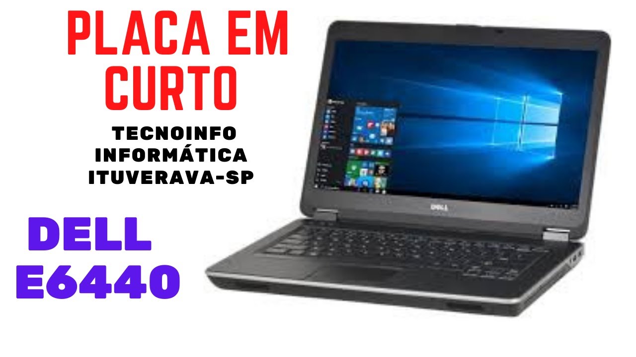 NOTEBOOK DELL E6440 NÃO LIGA MATANDO A FONTE.