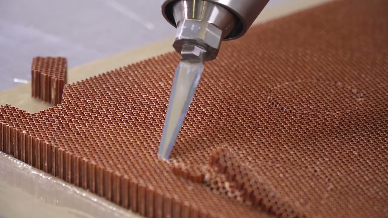 Honeycomb Ultrasonic 5-axis CNC machining