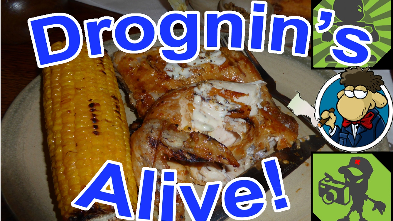 A wild Drognin appears, with food.