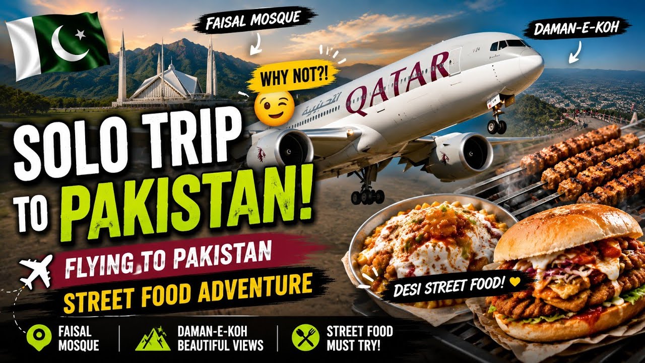 TRIP TO PAKISTAN | VILLAGE & ISLAMABAD| BEST STREET FOOD VLOG!