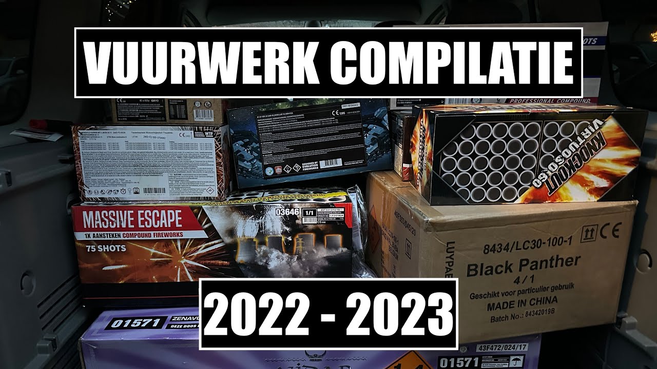 VUURWERK COMPILATIE 2022 - 2023 | VTH