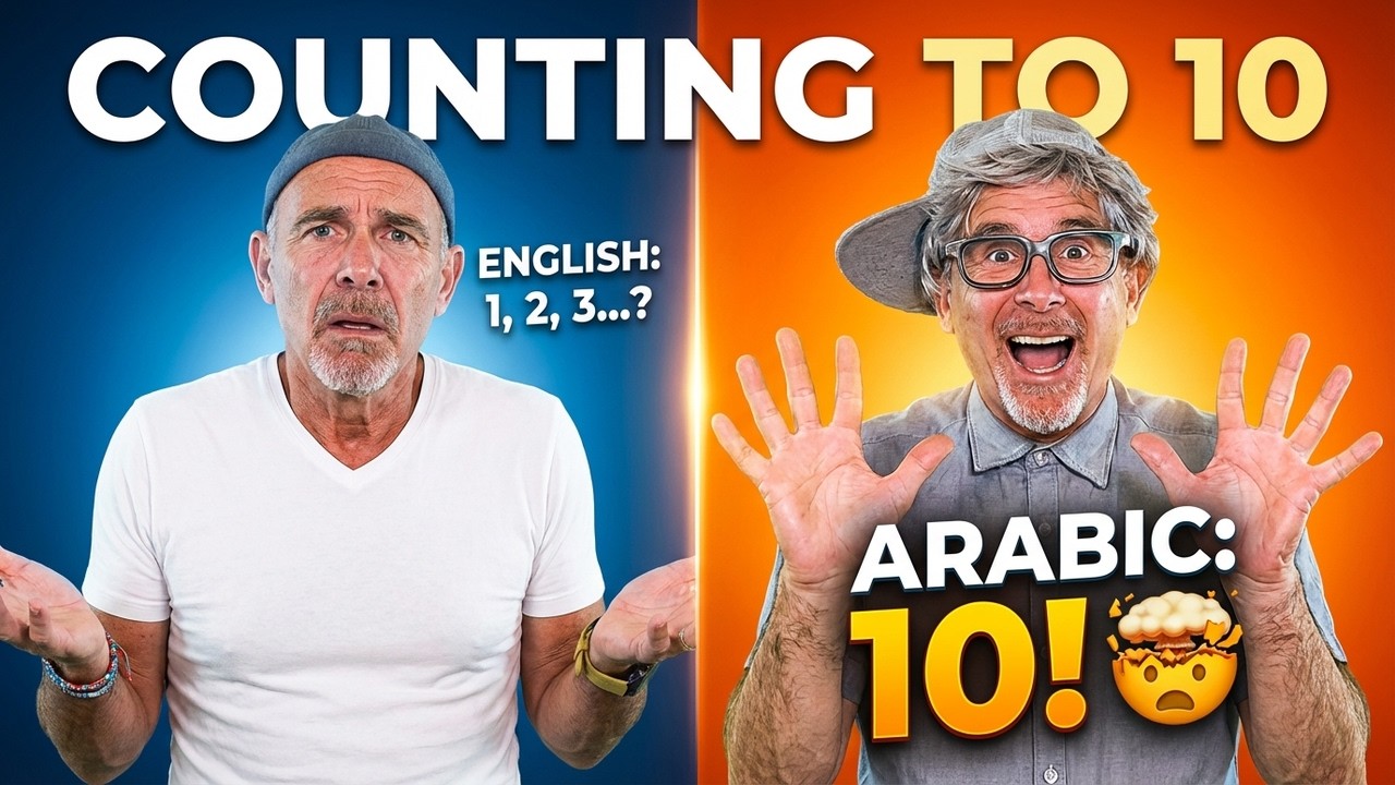 Counting 1 to 10 in Levantine Arabic | No Letters, No Grammar