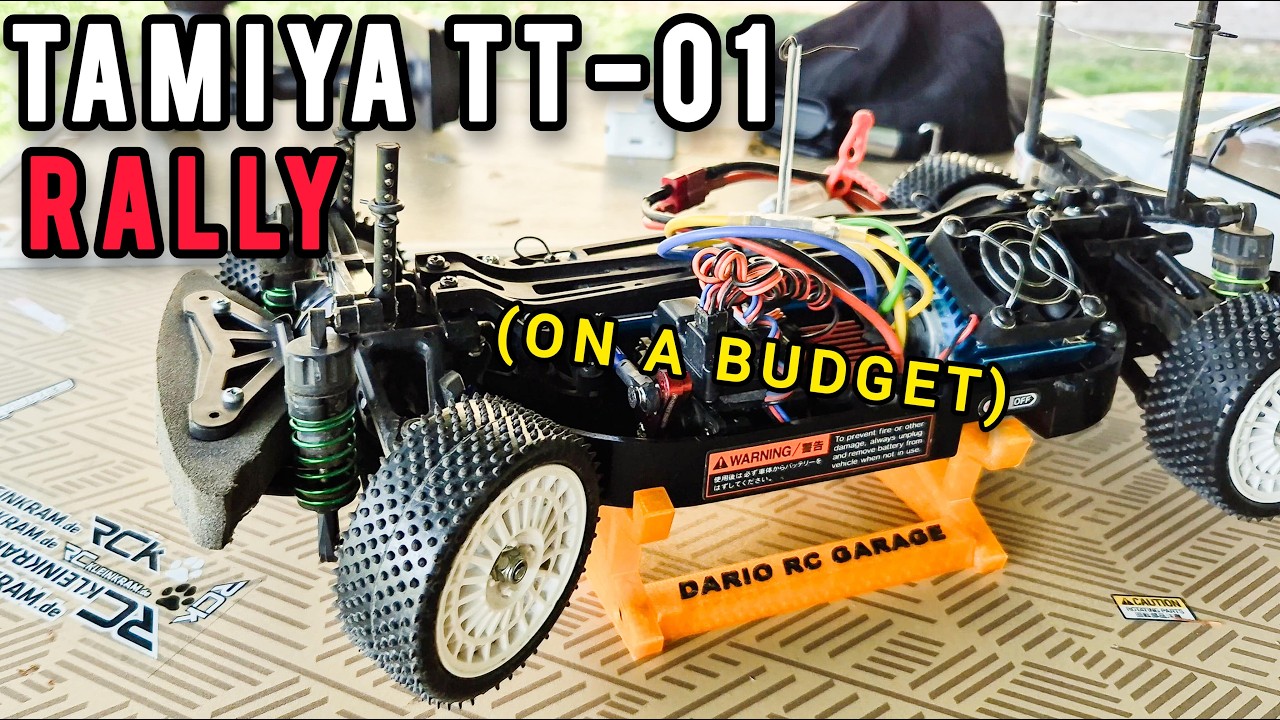 Бюджетный Tamiya TT-01 Rally! Веселись, не тратя кучу денег.