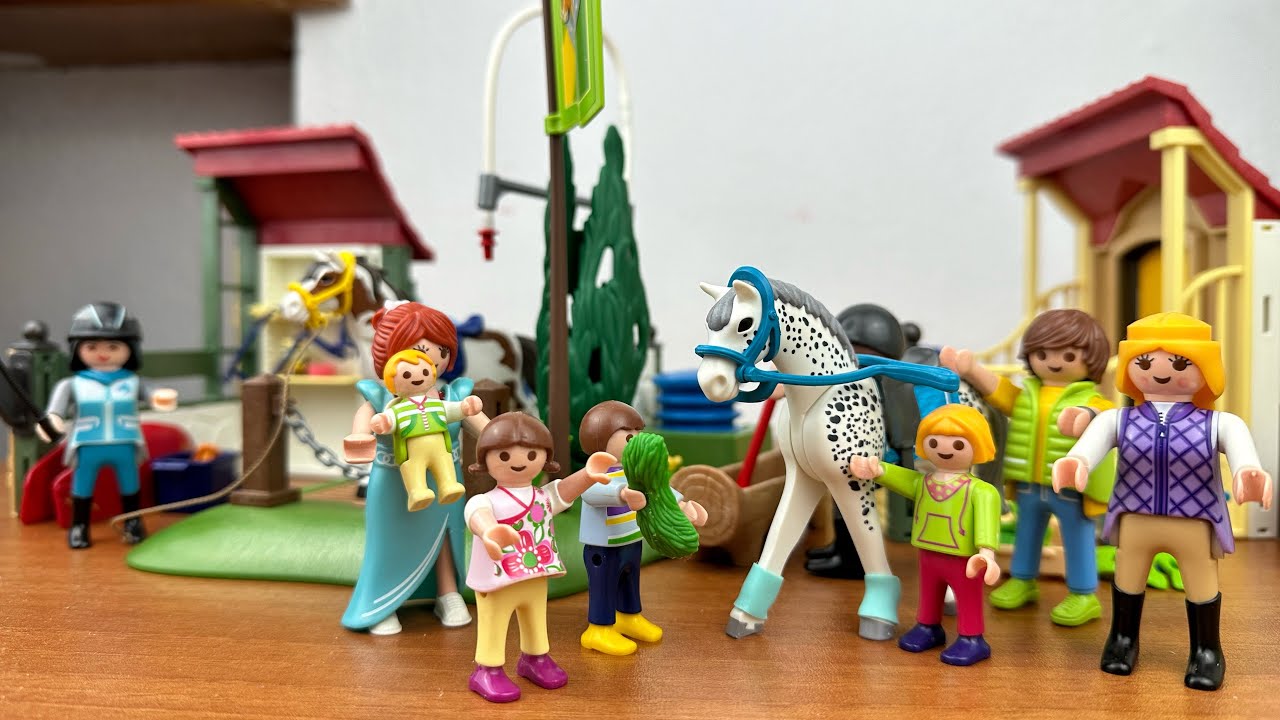 Βόλτα στα άλογα✨Playmobil - Τα παιδία παίζει