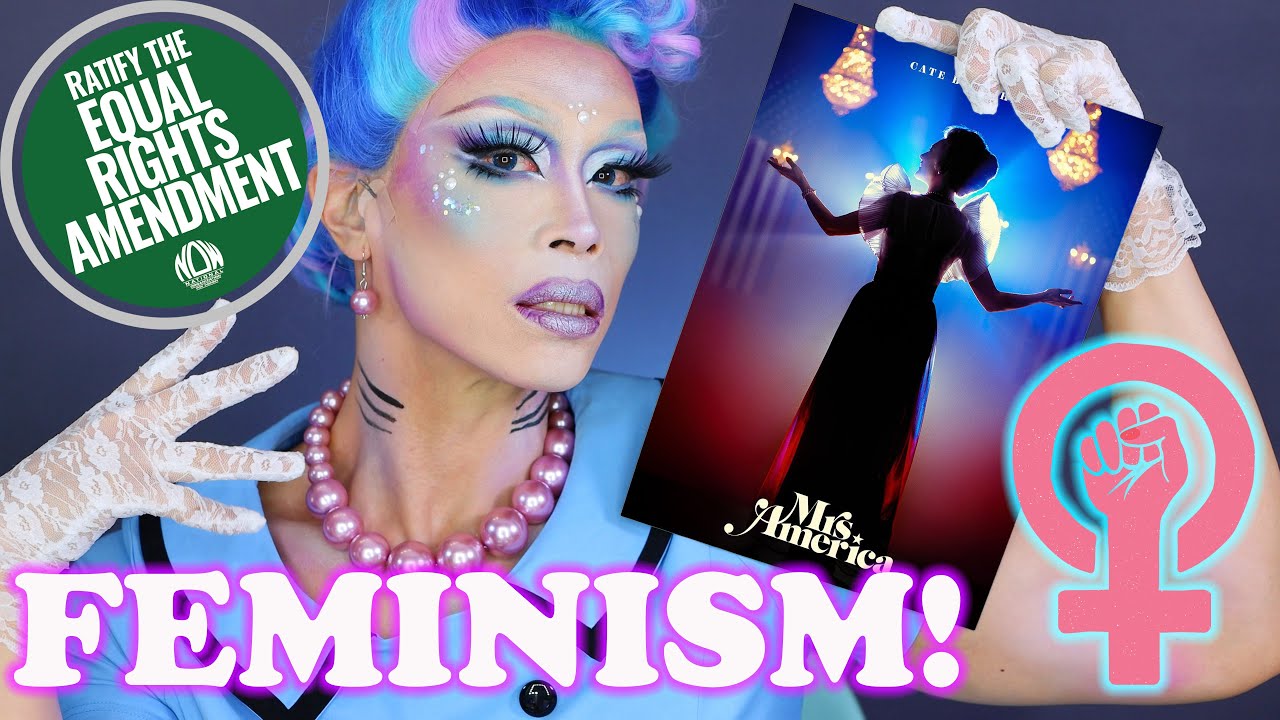 Let's talk about Mrs America while getting into Mermaid drag!! great show!