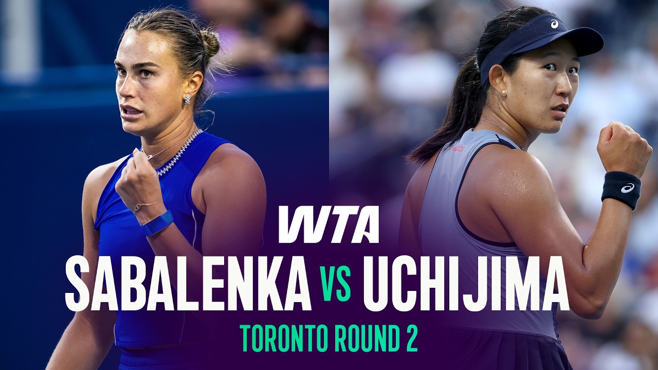 Арина Соболенко &mdash; Моюка Утидзима | Торонто 2026, 2-й круг | Лучшие моменты матча WTA