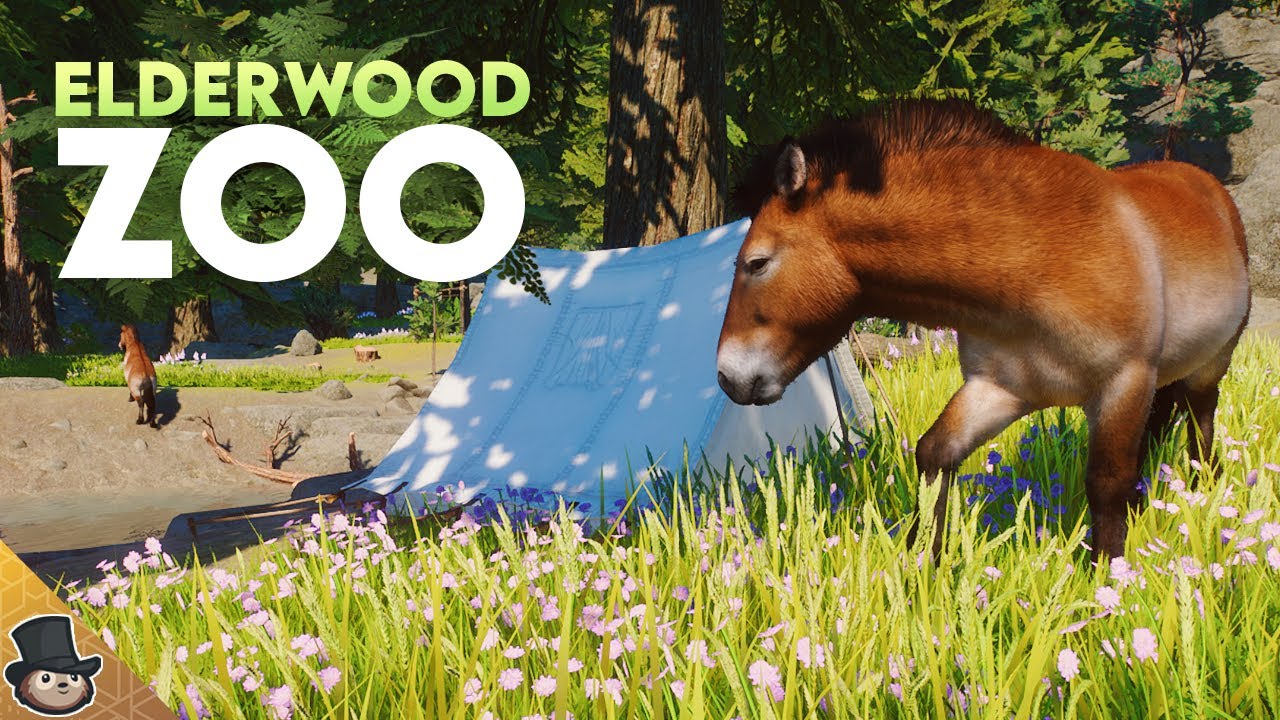 A Forest Meadow For Przewalski's Horse In Planet Zoo | Elderwood Zoo