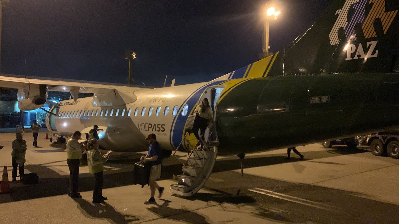 ✈FLIGHT REPORT-4K|VOEPASS|ATR72-500|Juiz de Fora-São Paulo (IZA-GRU)